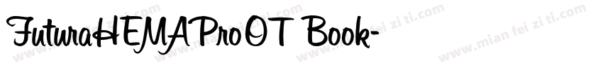 FuturaHEMAProOT Book字体转换